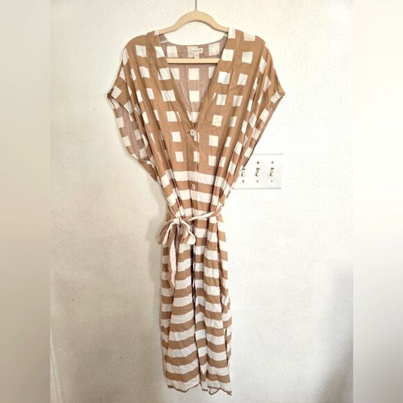 NWOT Garnet Hill Long Kimono Cover-Up Size Small - Picture 3 of 12